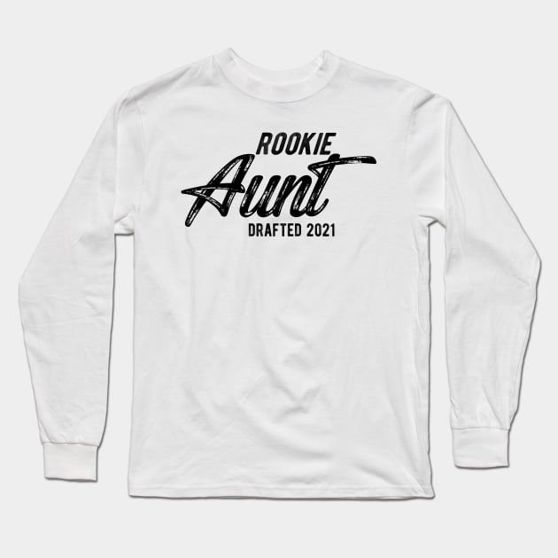 Rookie Aunt 2021 Long Sleeve T-Shirt by KC Happy Shop